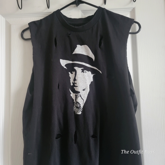 Chicago Outfit Boss "Al Capone" Distressed T-shirt - Picture 7 of 8
